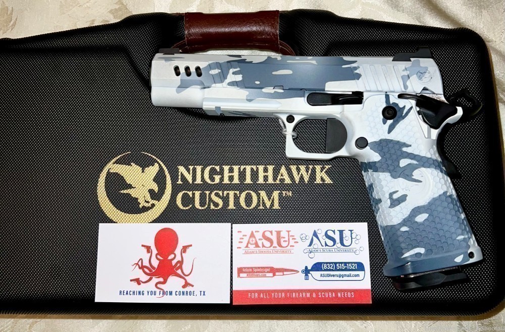 Nighthawk Customs President Double Stack 9mm 1911 - Alpine Multi Cam-img-0