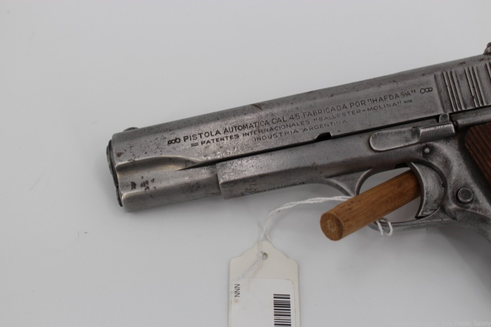 Hafdasa Ballestera Molina 1911 45ACP Argentina pistol-img-1