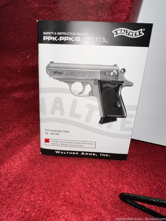 WALTHER PPK 380 3.3'' 6-RD Stainless-James Bond-New-Must Go-Store Closing!-img-2