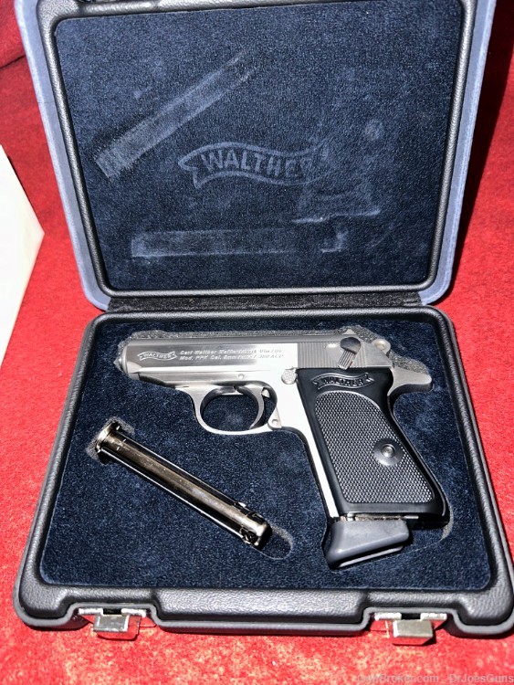 WALTHER PPK 380 3.3'' 6-RD Stainless-James Bond-New-Must Go-Store Closing!-img-10
