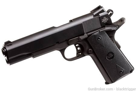 Rock Island 51632 M1911-A1 Tactical 9mm Luger 5" 10+1 Black G10 Grip-img-1