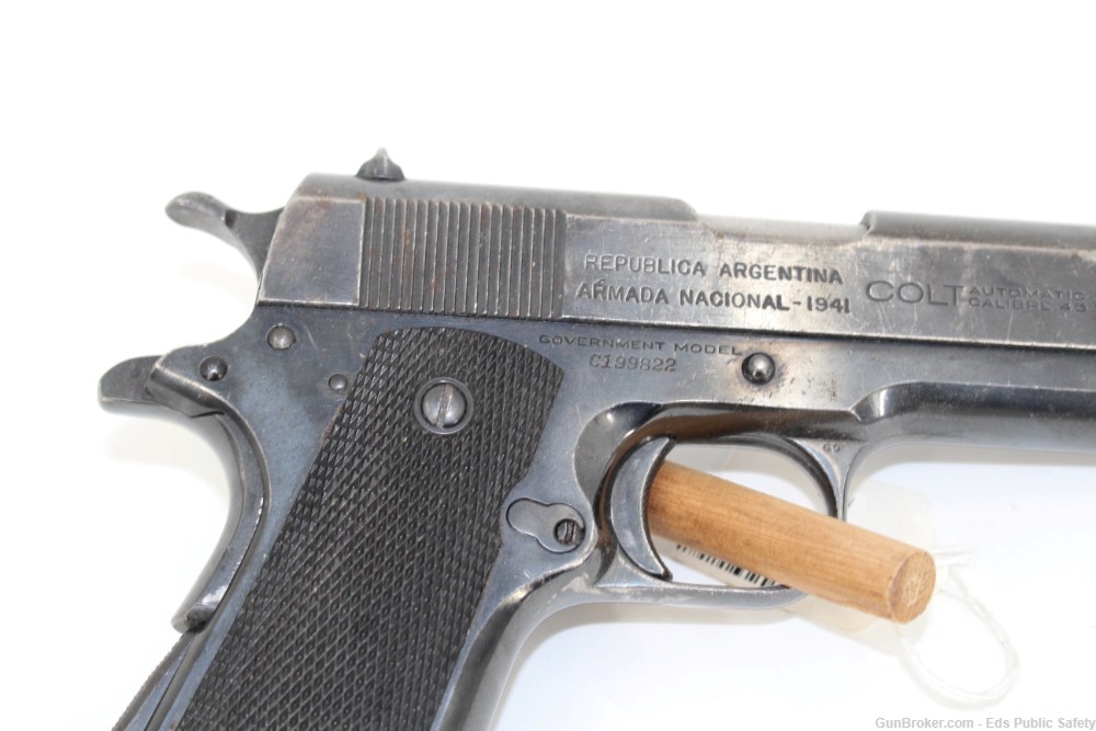 Colt 1941 1911 Government model Republica 45ACP Pistol-img-11