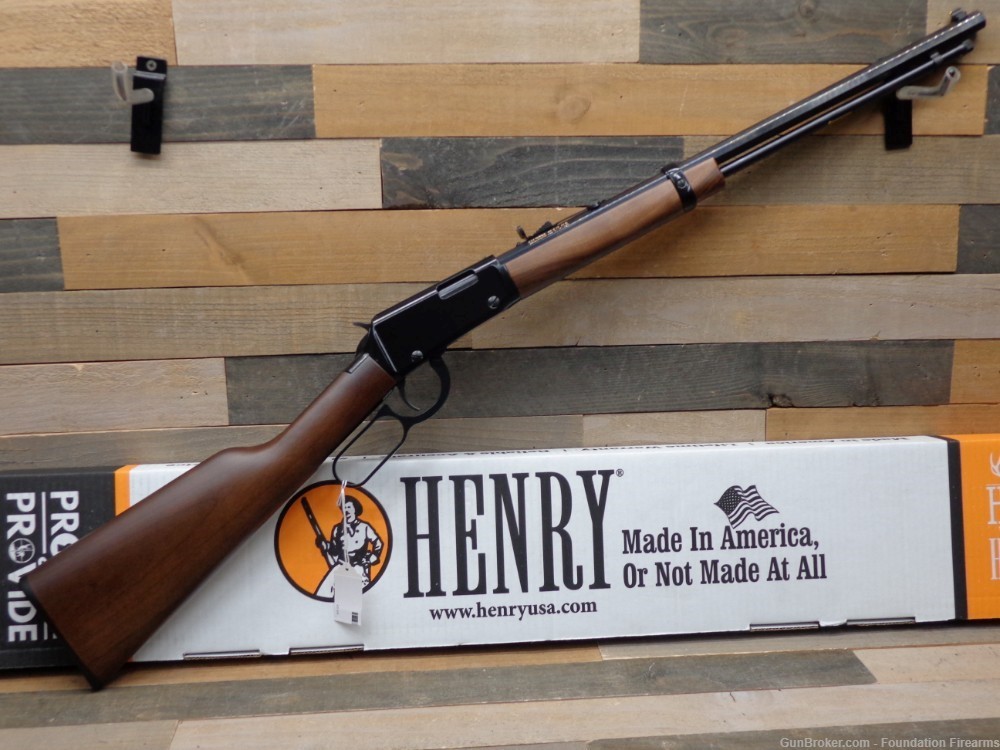 NEW - Henry H001T .22 lr Lever Rifle 20" Octagon -img-0