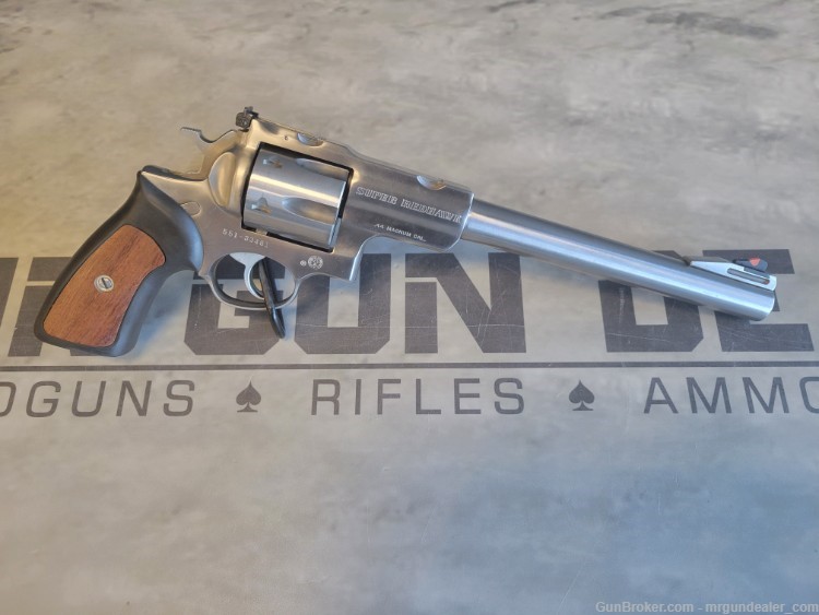 Ruger Super Redhawk 44 Magnum Stainless 05502 1998 9.5" Original Case 44MAG-img-1