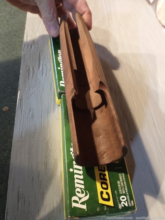 WINCHESTER MODEL 12 FOREARM / FOREND.... NO FINISH.....12 GAUGE  BUY NOW!-img-5