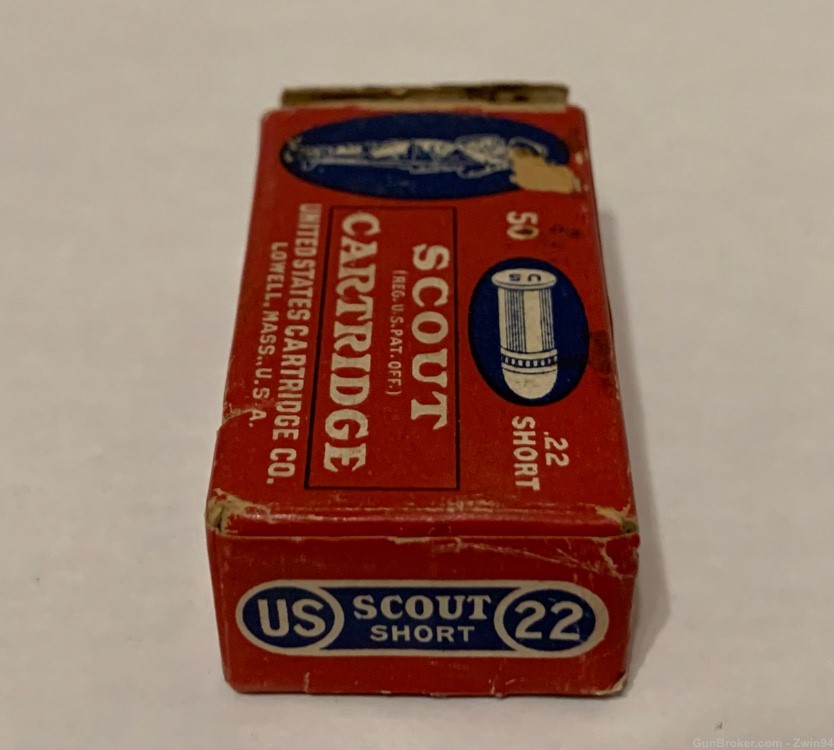 Super Rare! United States Cartridge Company 22 Short Scout-img-2