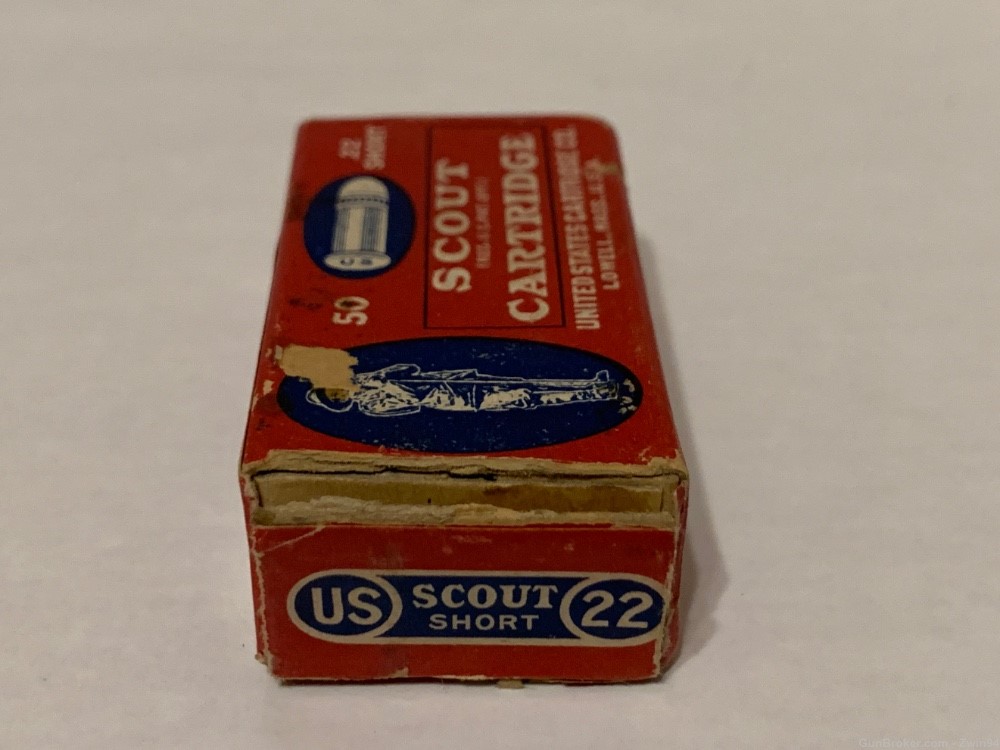 Super Rare! United States Cartridge Company 22 Short Scout-img-4