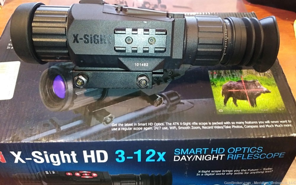 ATN X-Sight HD 3-12x Rifle Scope-img-0