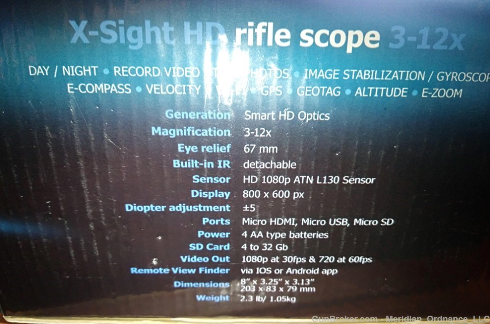 ATN X-Sight HD 3-12x Rifle Scope-img-3