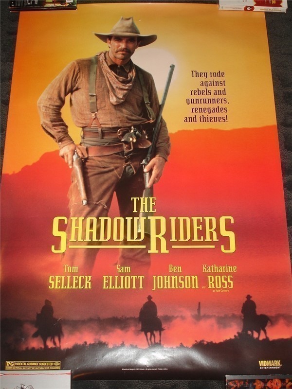 Shadow Riders Poster Original  Sharps - Colt-img-0