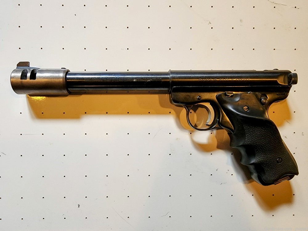 Ruger Mark II Government Target Model .22lr pistol w/ 3 magazines-img-1