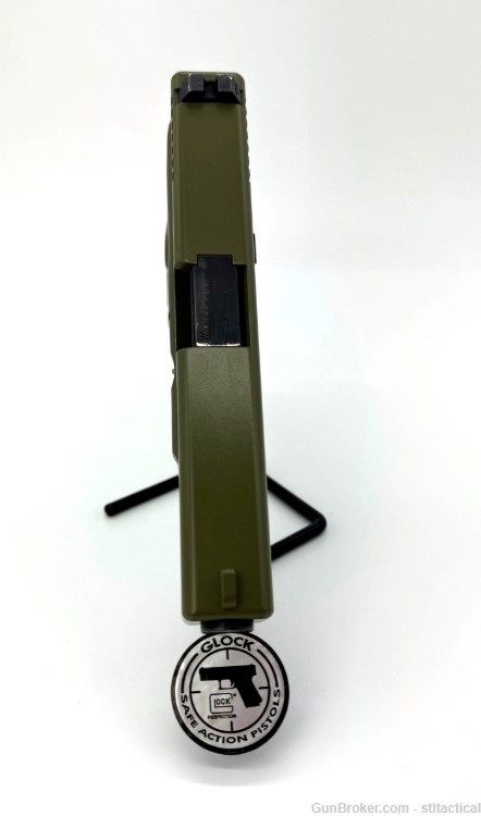 Glock 22 Police Trade Used .40 Cerakoted Bazooka Green -img-4