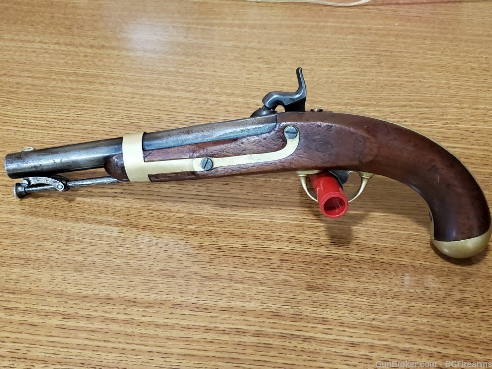 US Haston & Co. 1851 Percussion Pistol .61 caliber No Reserve $.01 start-img-1