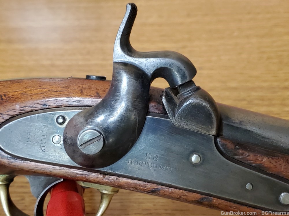 US Haston & Co. 1851 Percussion Pistol .61 caliber No Reserve $.01 start-img-9