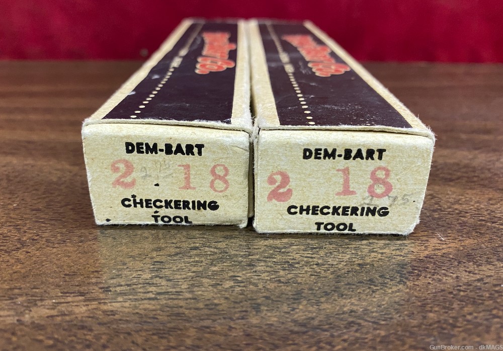 2 Dem-Bart Wood Checkering Tools-img-6