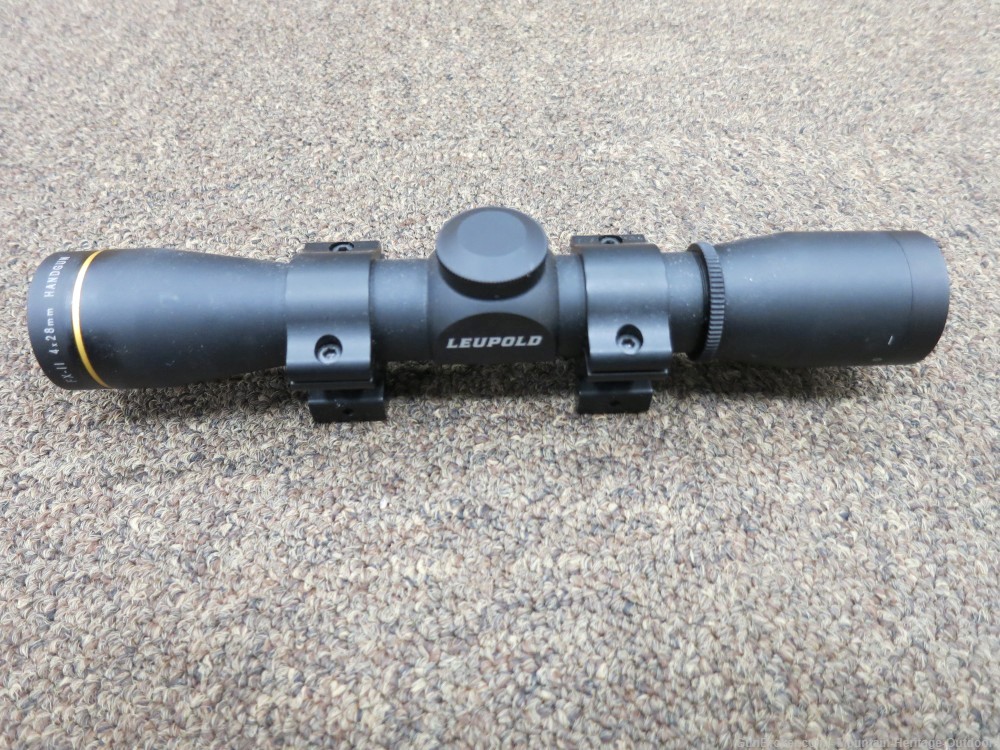 Leupold Riflescope FX-II 4X28 Handgun Scope Duplex Matte-img-1