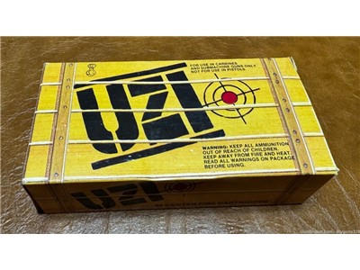 UZI IMI 9mm "Carbine Only” Vintage Ammo 