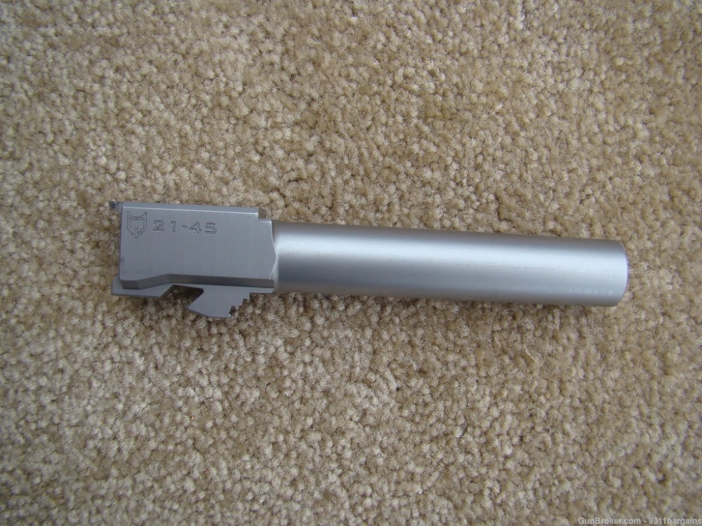 Lone Wolf Glock 21 .45 ACP stainless barrel-img-0