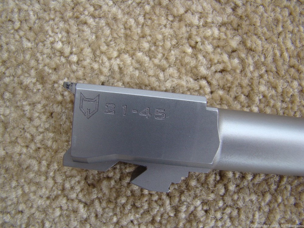 Lone Wolf Glock 21 .45 ACP stainless barrel-img-1
