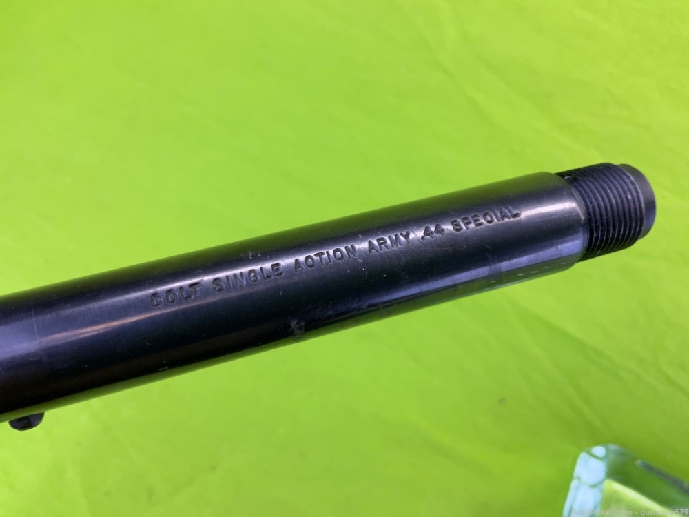 OEM FACTORY COLT SINGLE ACTION ARMY SAA 44 SPECIAL 7.5” BARREL ONLY TAKEOFF-img-1