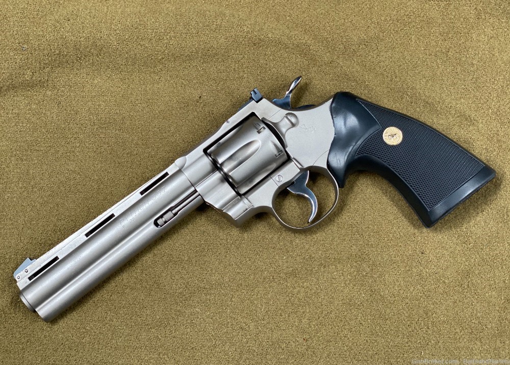 Vintage COLT 6" Python .357 Magnum Revolver - Made in 1958-img-3