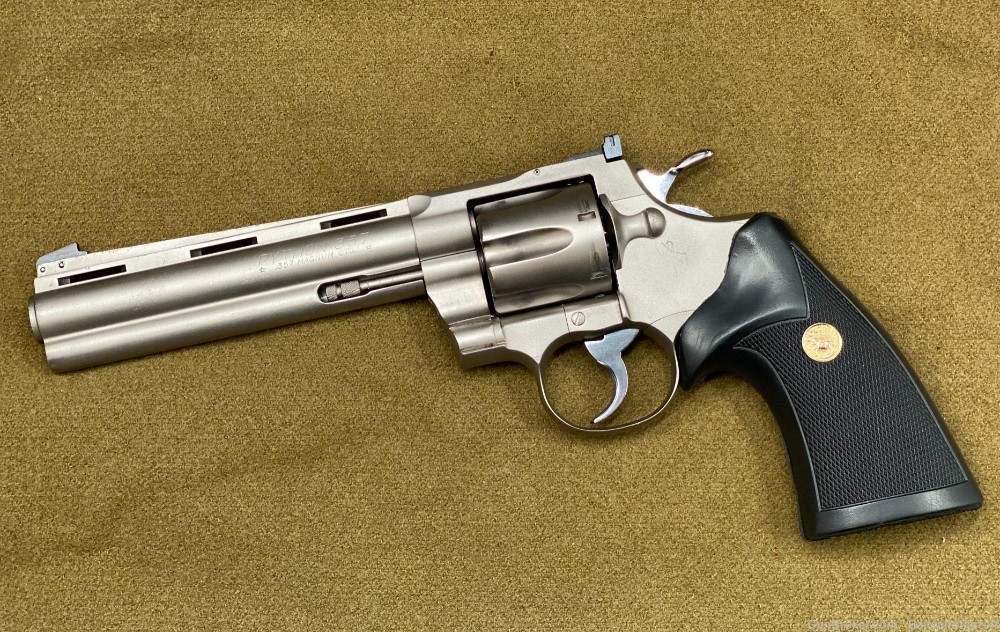 Vintage COLT 6" Python .357 Magnum Revolver - Made in 1958-img-0