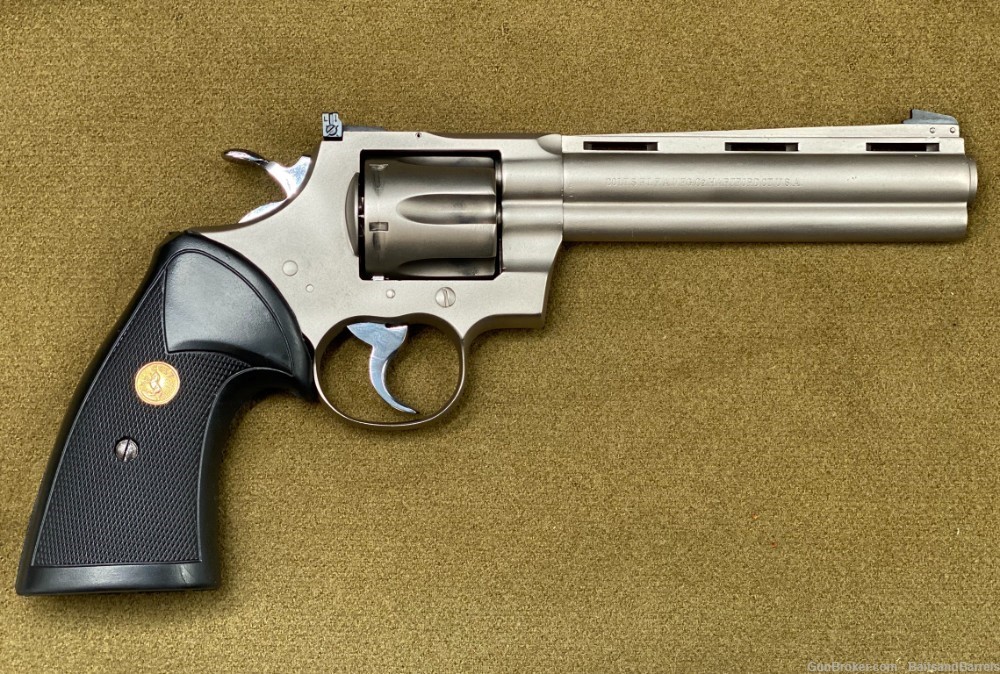 Vintage COLT 6" Python .357 Magnum Revolver - Made in 1958-img-1