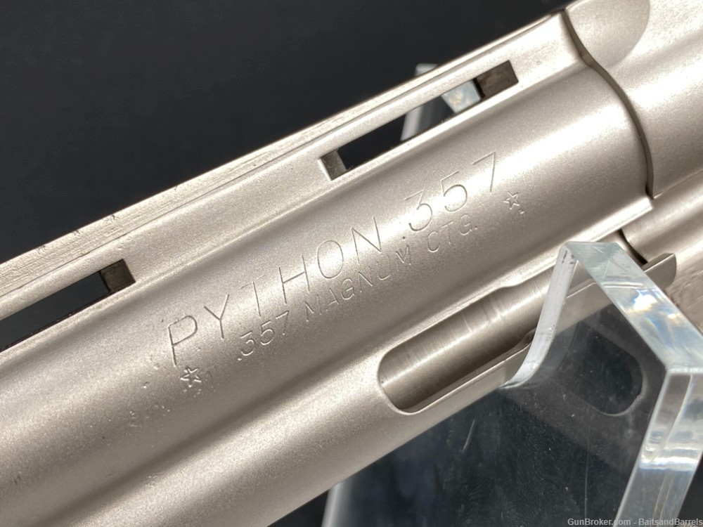 Vintage COLT 6" Python .357 Magnum Revolver - Made in 1958-img-28
