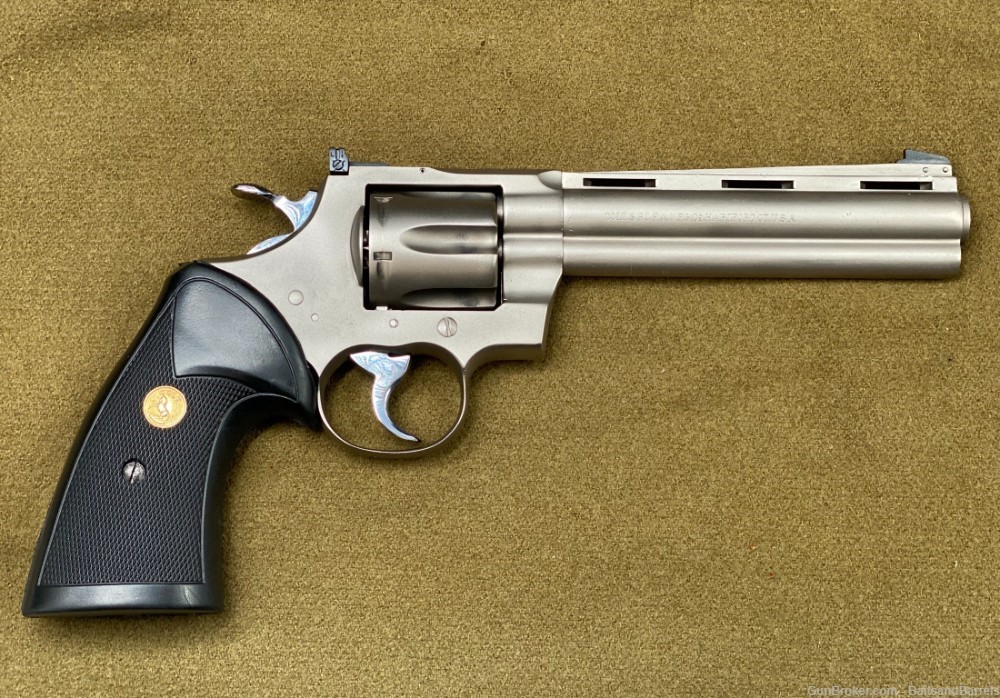 Vintage COLT 6" Python .357 Magnum Revolver - Made in 1958-img-37