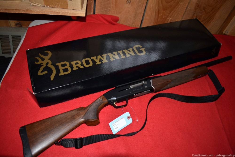 Browning Maxus Rifled Deer Gun 12 Ga, Like NEW! Penny START!-img-0