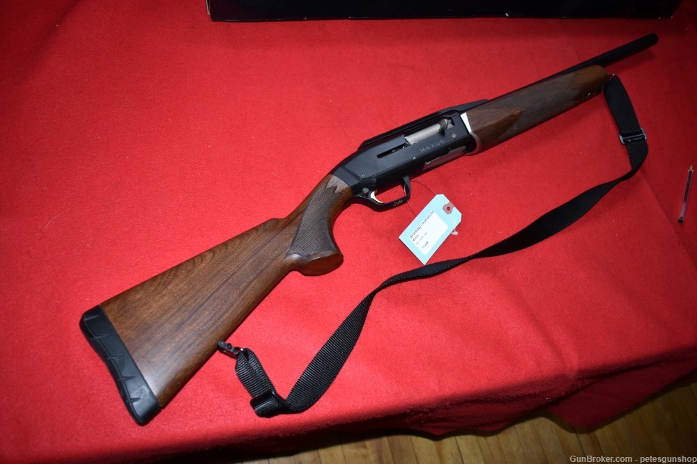 Browning Maxus Rifled Deer Gun 12 Ga, Like NEW! Penny START!-img-4