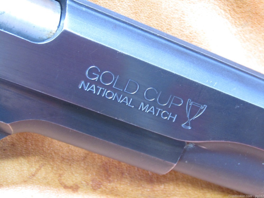 Colt Series 80 MK IV Gold Cup National Match 1911 45 ACP Semi Auto Pistol -img-6
