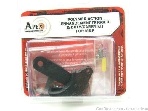 Apex Tactical Black Act Enhancement Trigger Set For S&W M&P 9mm .40 100-026-img-3