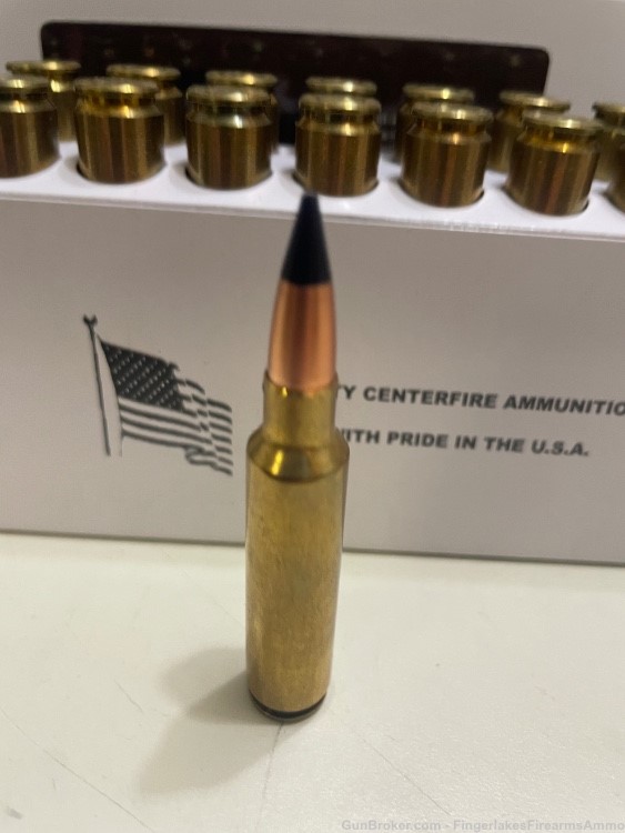 (20) 284 win mag 135gr ER Raptor solid copper ammo ammunition -img-2