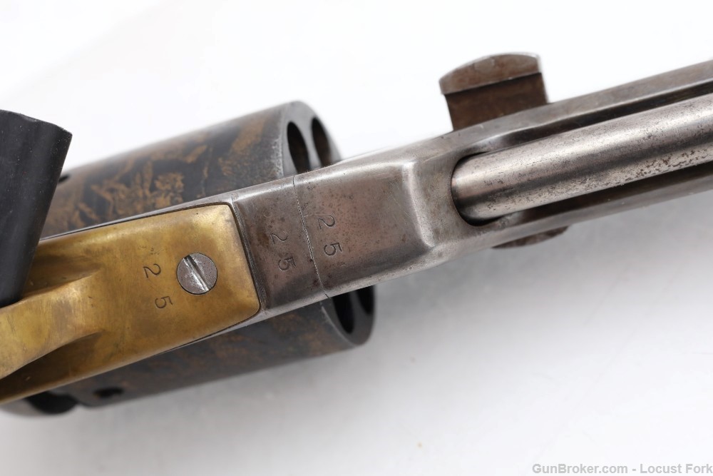 Colt Walker 1847 44 Cal Black Powder w/ Case AMAZING Italy NO FFL -img-49