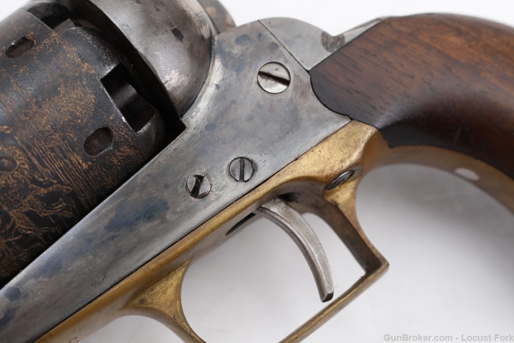 Colt Walker 1847 44 Cal Black Powder w/ Case AMAZING Italy NO FFL -img-17
