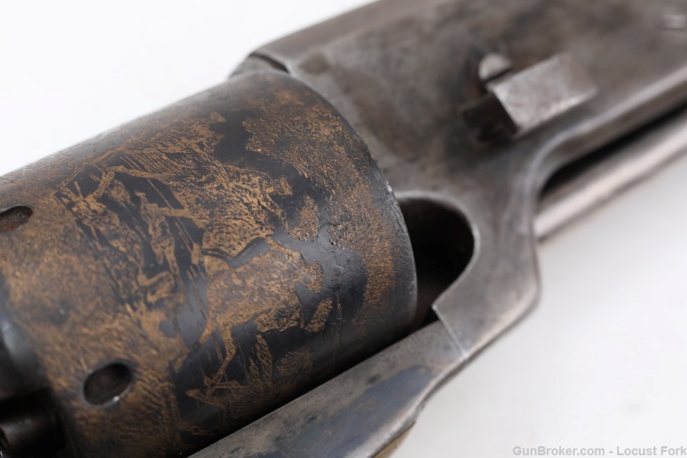 Colt Walker 1847 44 Cal Black Powder w/ Case AMAZING Italy NO FFL -img-39