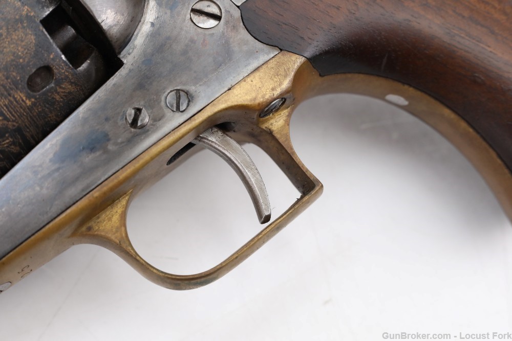 Colt Walker 1847 44 Cal Black Powder w/ Case AMAZING Italy NO FFL -img-18