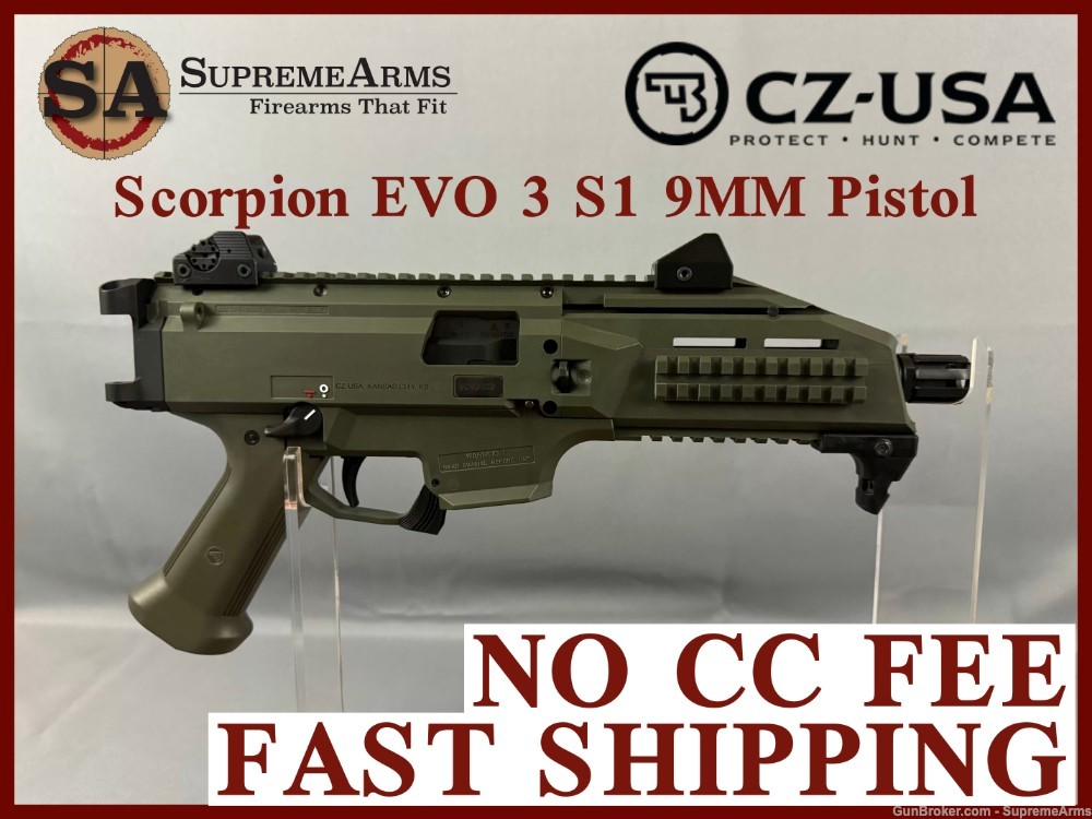 CZ Scorpion EVO 3 S1 9MM Semi-Auto Pistol *USED* CZ-Scorpion-img-0
