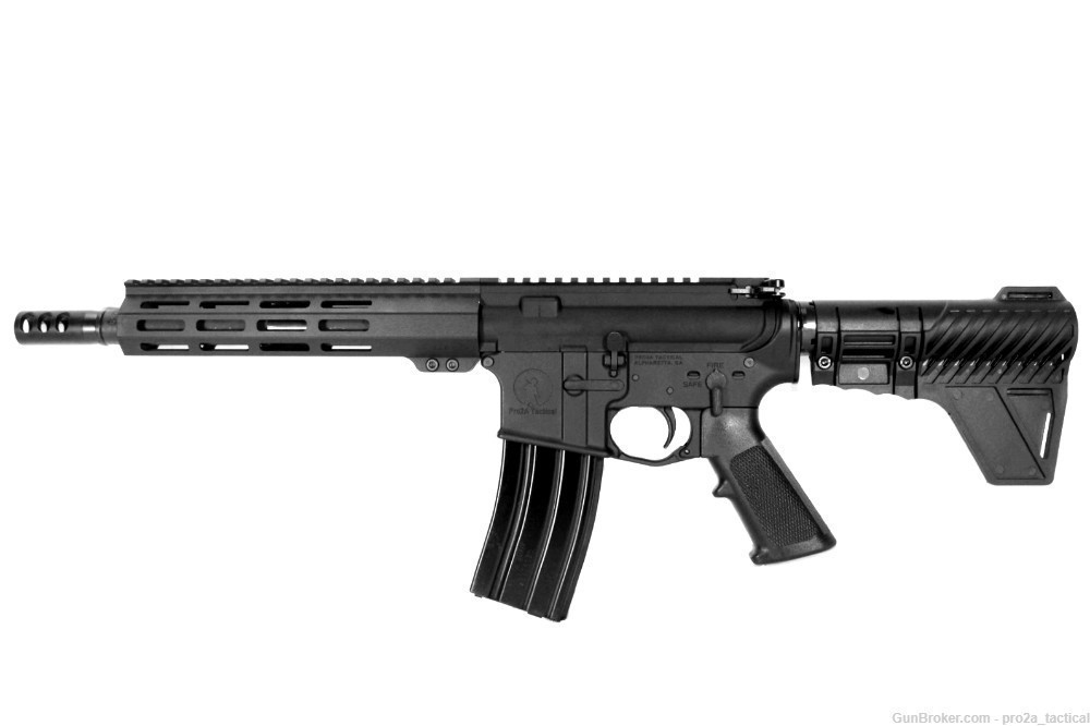 PRO2A TACTICAL PATRIOT 10.5 inch AR-15 12.7x42 (50 BEOWULF) M-LOK PISTOL-img-1