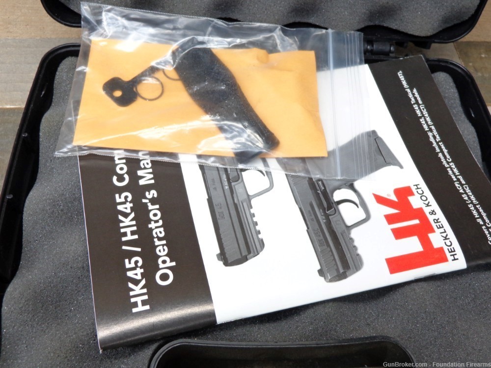  Heckler & Koch HK 45 V1 HK45 .45 acp Semi Auto PIstol + 4 mags-img-7