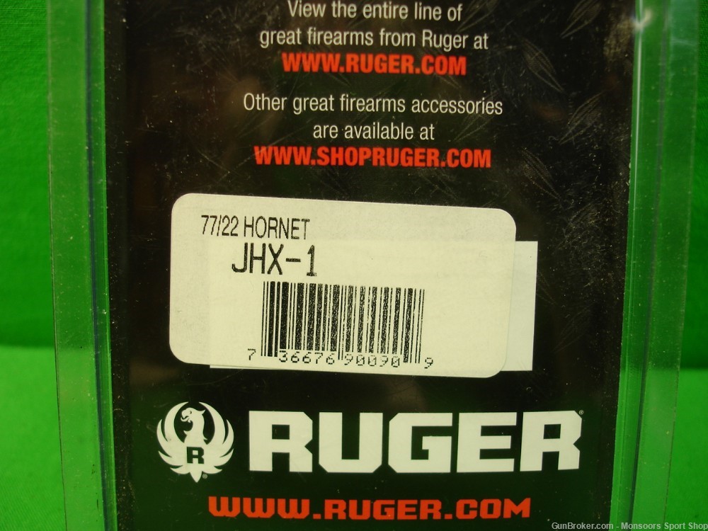 Ruger 77/22 Hornet MAGAZINE Only - #JHX-1 - New Free Ship No CC Fees-img-2
