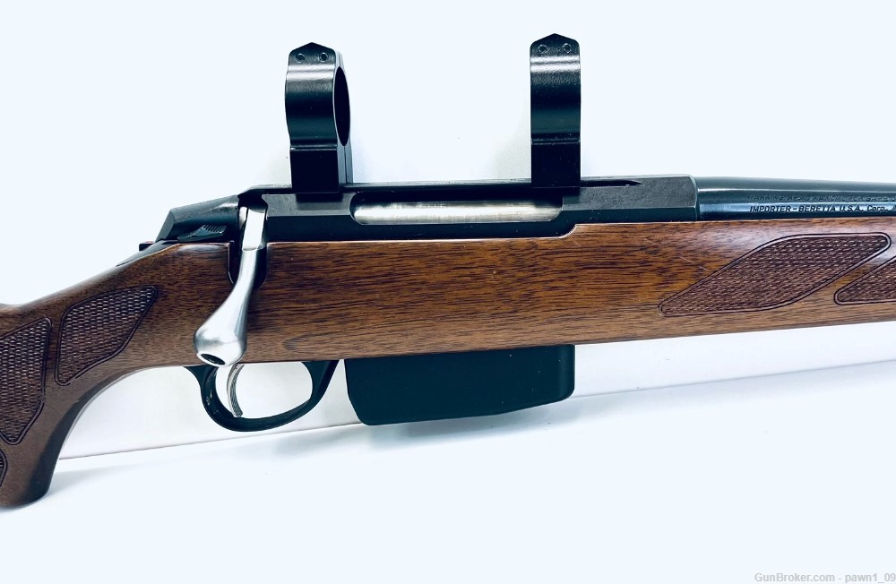 Tikka T3 (Finland) .308 Bolt Action .308 Wood/Blued 5 Rd Mag Scope Rings-img-9