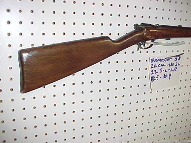 BK#5 Item 4 - Winchester Model 58 - 22 S-L-LR-img-1