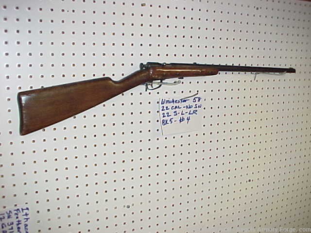 BK#5 Item 4 - Winchester Model 58 - 22 S-L-LR-img-0