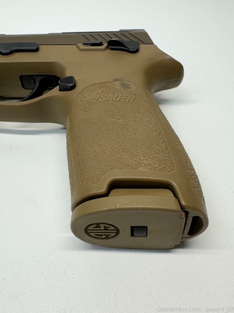 Sig Sauer P320 M17 FDE Two Mags 4.7" Barrel Penny! NR!-img-9