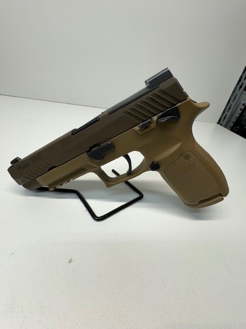 Sig Sauer P320 M17 FDE Two Mags 4.7" Barrel Penny! NR!-img-1