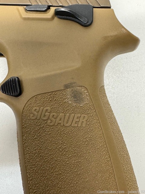 Sig Sauer P320 M17 FDE Two Mags 4.7" Barrel Penny! NR!-img-11