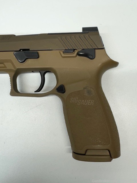 Sig Sauer P320 M17 FDE Two Mags 4.7" Barrel Penny! NR!-img-8