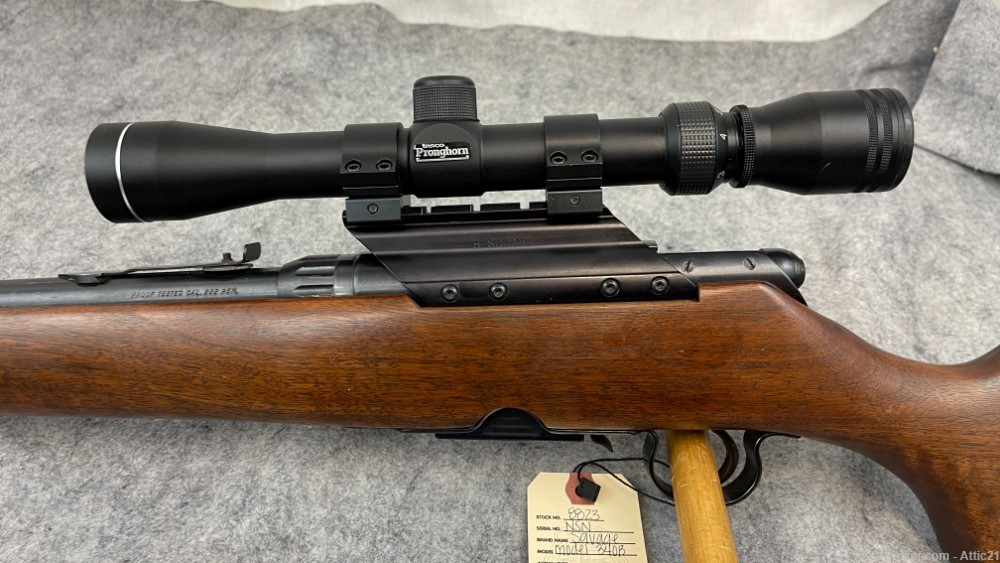 Savage Model 340B Chambered .222 Rem with Scope-img-16